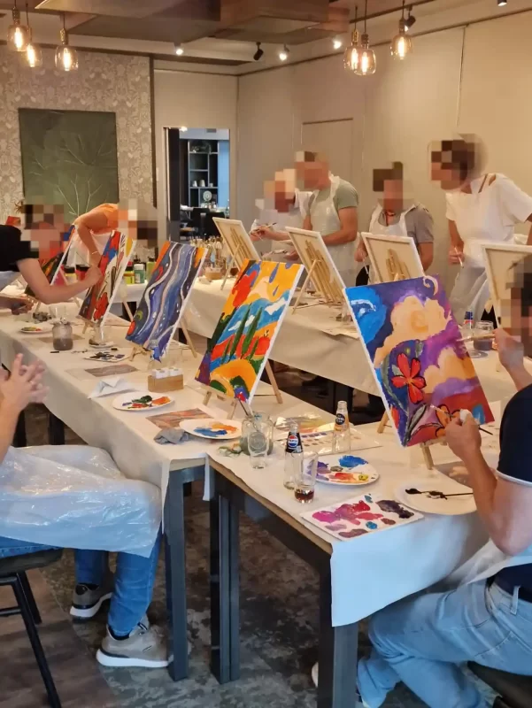 workshops en schilderlessen Drachten Friesland